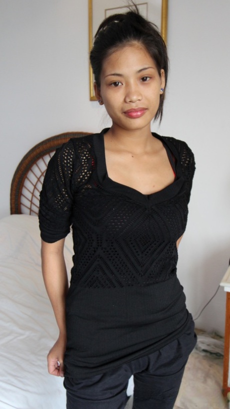 Beautiful Asian girl Franciska gets fucked by a stranger at the hotel room